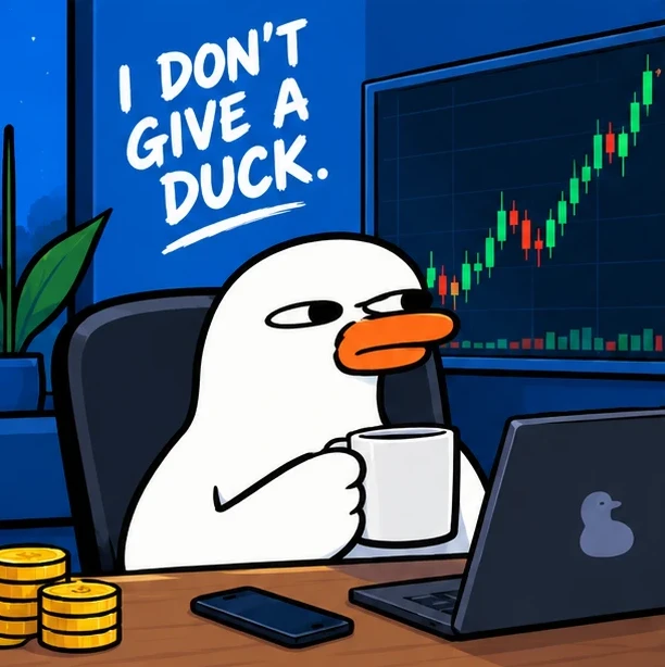 I don't give a duck, at the trading desk
